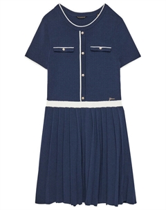 Трикотажное платье обычного кроя J4BK31 Z3M90, синий Guess