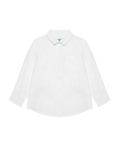 Рубашка обычного кроя 59UXGQ029, белый United colors of benetton