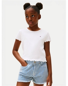 Футболка обычного кроя Essential KG0KG08590, белый Tommy hilfiger
