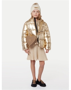 Зимняя куртка стандартного кроя R30187 D, золотой Michael kors kids