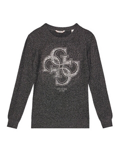 Свитер обычного кроя J5YR01 Z3FP0, черный Guess