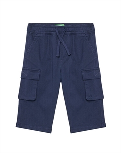 Брюки прямого кроя 4TCGGF02B, синий United colors of benetton