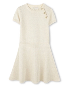 Трикотажное платье обычного кроя R30296 S, бежевый Michael kors