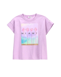 Футболка обычного кроя WC5143205IGJ, фиолетовый Coccodrillo