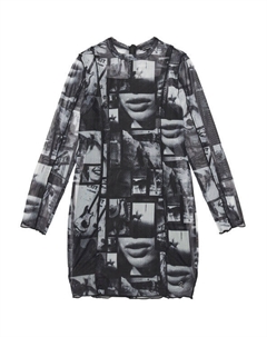 Платье на каждый день обычный крой J5YK08 K0180, серый Guess