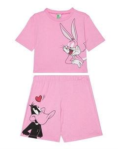 Пижама обычного кроя 30960P08S, розовый United colors of benetton