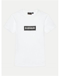 Футболка обычного кроя Chamois NP0A4HYL M, белый Napapijri