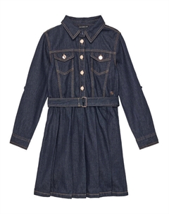 Джинсовое платье стандартный крой J5YK12 D4EU0, синий Guess