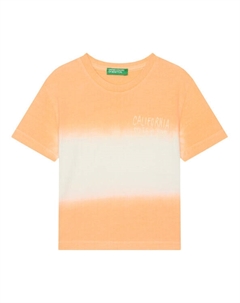 Футболка обычного кроя 3NPDG10J5, оранжевый United colors of benetton