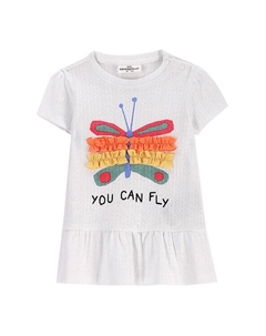 Футболка обычного кроя WC5143201TGN, белый Coccodrillo