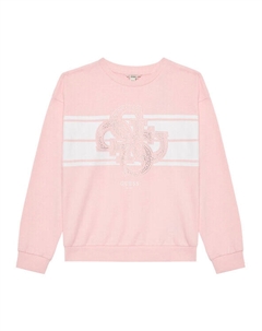 Толстовка обычного кроя J5YQ01 KA6R4, розовый Guess