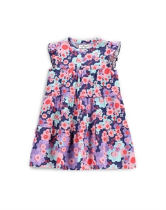 Летнее платье стандартный крой WC5129201HGN, фиолетовый Coccodrillo