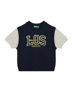 Свитер обычного кроя 3BC1G10IN, синий United colors of benetton