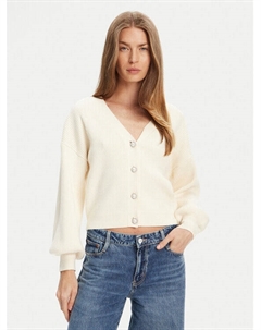 Кардиган свободного кроя W5YR07 Z2ZK2, экрю Guess