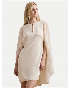 Коктейльное платье стандартный крой 253957566, экрю Lauren ralph lauren