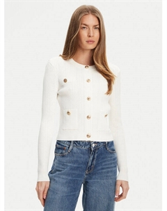 Кардиган обычного кроя W5YR09 Z0130, белый Guess