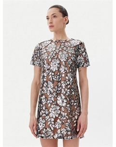 Коктейльное платье стандартный крой MS582WRHDE, серебряный Michael michael kors