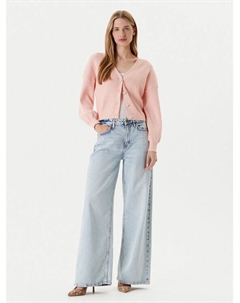 Кардиган оверсайз W5YR07 Z2ZK2, розовый Guess