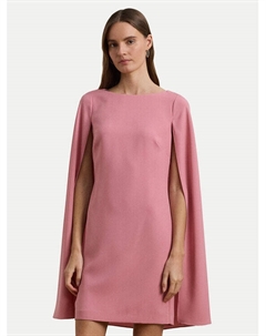Коктейльное платье облегающего кроя 253855210034, розовый Lauren ralph lauren