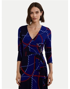 Коктейльное платье 250957730001, синий Lauren ralph lauren