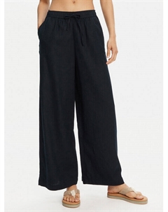 Брюки прямого кроя Lekeitio Break ERJNP03545, черный Roxy