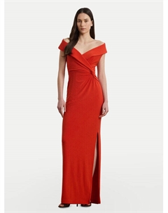 Вечернее платье облегающего кроя 253863940024, оранжевый Lauren ralph lauren