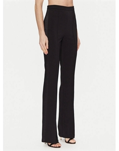 Брюки прямого кроя PA-082-51E2-V320, черный Elisabetta franchi