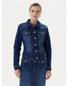 Джинсовая куртка обычного кроя W5YN49 D5QP4, синий Guess