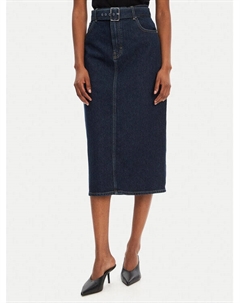 Джинсовая юбка обычного кроя Gatje_2 50541495, синий Hugo