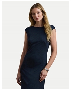 Вечернее платье 253957568001, синий Lauren ralph lauren