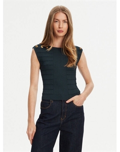 Блузка обычного кроя W5YR12 Z0130, зеленый Guess