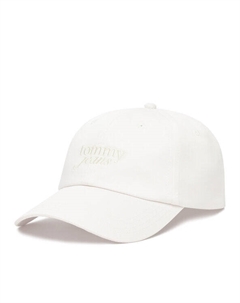 Бейсболка Script AW0AW17815, белый Tommy hilfiger