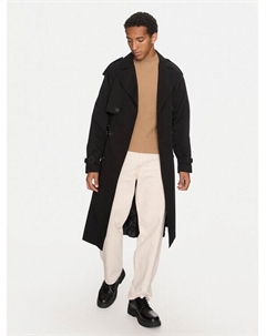 Пальто свободного кроя Merlyn2431 50516762, черный Hugo