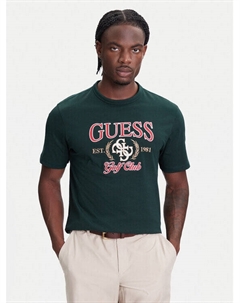 Футболка обычного кроя M5YI22 K8FQ4, зеленый Guess