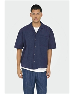 Рубашка ONSCAIDEN LIFE RELAX RESORT, Night Sky Only & sons