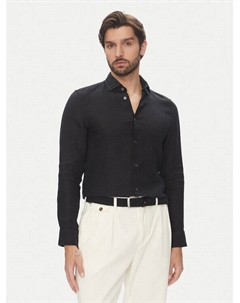 Рубашка облегающего кроя 524 7428 42460, черный Marc o'polo