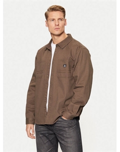 Свободная рубашка 10026973-A02, коричневый Converse