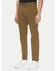 Облегающие брюки чинос 50530886, зеленый Hugo