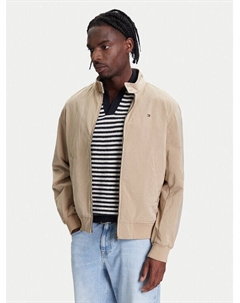 Куртка-Бомбер стандартный крой Harrington MW0MW39637, бежевый Tommy hilfiger