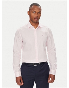 Рубашка облегающего кроя MW0MW38347, розовый Tommy hilfiger