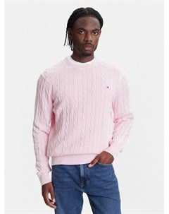 Свитер обычного кроя Classic MW0MW39524, розовый Tommy hilfiger