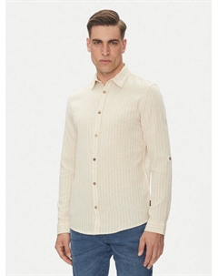 Рубашка обычного кроя Dikson 20-511, бежевый Indicode