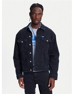 Джинсовая куртка обычного кроя Dex 50541714, синий Hugo