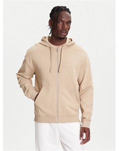 Свободный крой толстовки Dapozip 50548651, бежевый Hugo