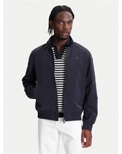 Куртка-Бомбер стандартный крой Harrington MW0MW39637, синий Tommy hilfiger