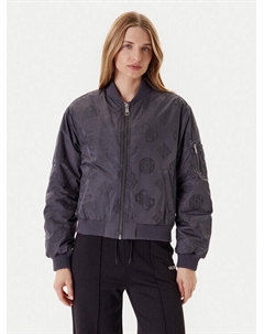 Куртка-Бомбер стандартный крой W5YL08 WHDK2, серый Guess