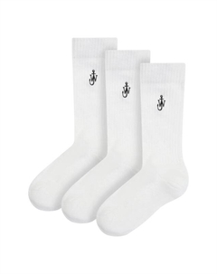 Комплект из трех пар носков Jw anderson
