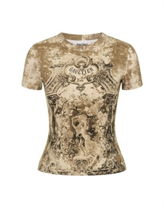 Хлопковая футболка Jean paul gaultier