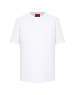 Хлопковая футболка Hugo