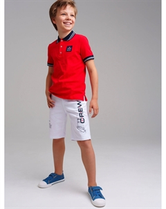 Шорты текстильные джинсовые для мальчиков Playtoday tween